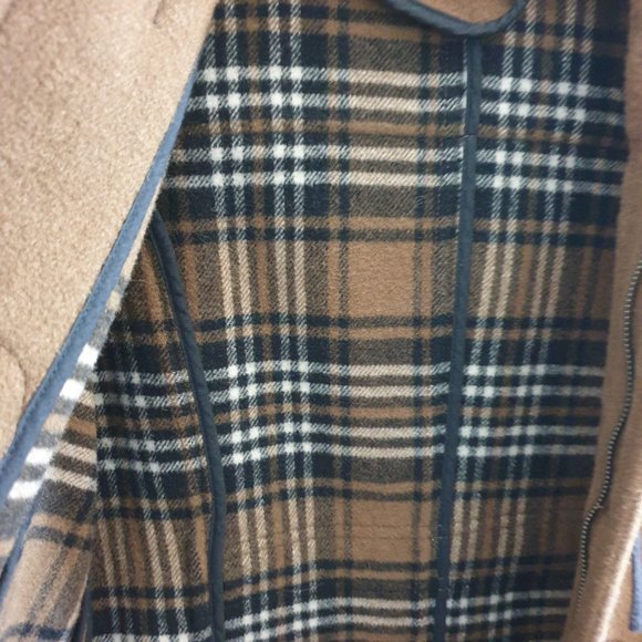 Duffle Coat Camel Women Wooden Buttons - Picture 8 of 13